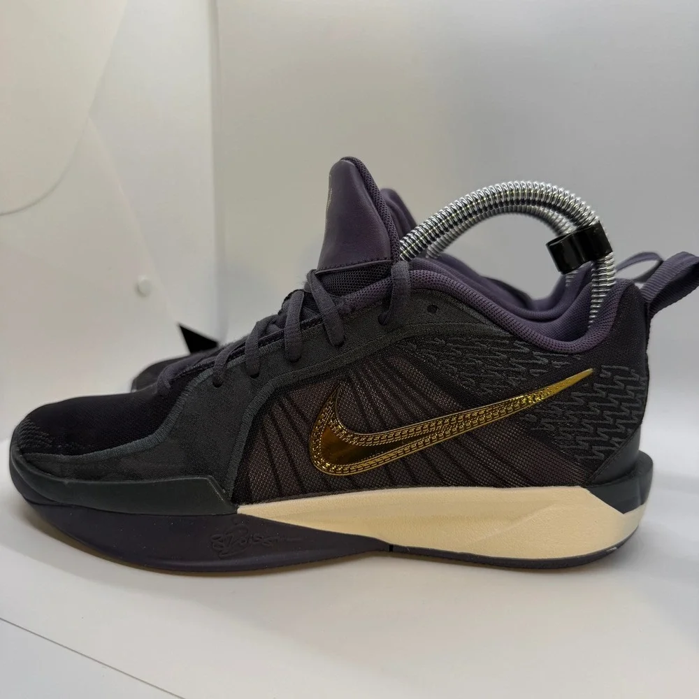 Nike Sabrina Ionescu Basketball Shoes Size 5.5Y Youth Purple Gold FZ7302‎ 500